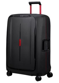Samsonite Hartschalen-Trolley "ESSENS, verschiedene Größen und Farben", schwarz, Polypropylen, Strukturmuster, modisch, Koffer, Reisekoffer