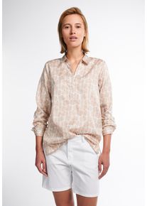 Eterna Damen Hemdbluse "REGULAR FIT", beige, casual, Gr. 36, 100% cotton, Blusen