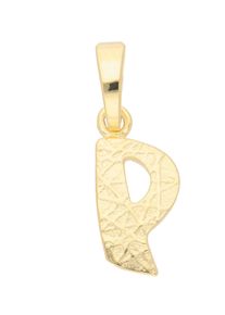 Adelia´s ADELIA ́S Damen Buchstaben-Anhänger "Damen & Herren 333 Gold Buchstabenanhänger P", Gelbgold 333, gold, Gelbgold 333, Schmuckanhänger, für Damen &