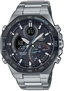 CASIO EDIFICE Smartwatch, silber, Smartwatches, Solaruhr,Armbanduhr,Herrenuhr,Stoppfunktion,Edelstahlarmband,Bluetooth