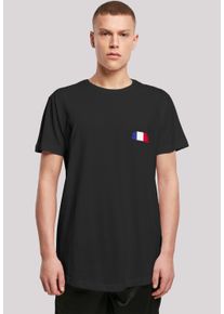 F4NT4STIC Herren T-Shirt "France Frankreich Flagge Fahne", schwarz, casual, Gr. S, Obermaterial: 100% Baumwolle, Shirts, Print