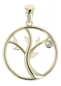 Adelia´s ADELIA ́S Damen Ketten-Anhänger "Neuheit 2025 - trendiger Schmuck Anhänger aus 333 Gold", Gelbgold 333, gold, Gelbgold 333, Schmuckanhänger