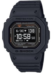 Casio G-SHOCK Smartwatch, schwarz, Smartwatches, Solaruhr, Armbanduhr, Herrenuhr, Stoppfunktion,Herzfrequenzmesser