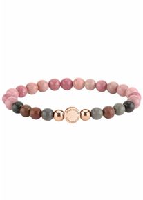 Damen Armband "Schmuck Geschenk Armkette Zugarmband", Edelstahl-Polyurethan, rosa, Liebeskind Berlin, Edelstahl, Polyurethan, Armbänder, mit