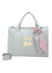Damen Henkeltasche "Tote Bag Malibu Denim Limited Barbie", Fritzi aus Preussen, blau, Baumwollmischung, bedruckt, Taschen, mit abnehmbarem Haarband