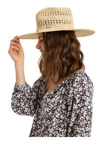 Roxy Damen Sonnenhut "Sun On The Beach", beige, 100% Papier, Hüte