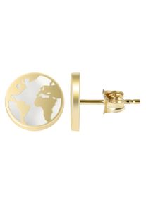 Adelia´s ADELIA ́S Damen Paar Ohrhänger "Neuheit 2025 - Damen Ohrstecker aus Gold 333 Ø 8 mm", Damen, Gelbgold 333, gold, Gelbgold 333, Ohrringe