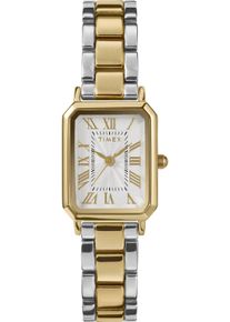 Timex Damen Quarzuhr "DRESS"silbergoldfarben, Armbanduhren, Armbanduhr, Damenuhr,Metallarmband,analog
