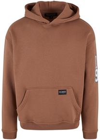 Rocawear Herren Kapuzensweatshirt "Rocawear Herren Rocawear Louisville Hoody", braun, Gr. XL, bedruckt, 80% Baumwolle, 20% Polyester, Sweatshirts