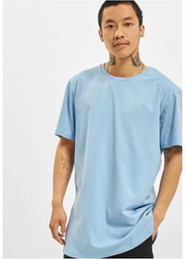 DEF Herren Kurzarmshirt "DEF Herren Dedication T-Shirt", blau, casual, Gr. S, unifarben, 50% Baumwolle, 50% Polyester, Shirts