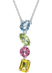 Swarovski Damen Kette mit Anhänger "Schmuck Geschenk Halskette Gema Y-Anhänger, 5692421", Metall, L: 45cm, bunt, Metall, Halsketten, mit Swarovski