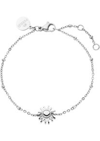 PURELEI Damen Armband "Schmuck Geschenk Sun Sonne Armkette, 23493-Bracelet-Sun", Edelstahl, silber, Edelstahl, Armbänder