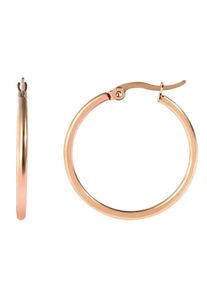Adelia´s ADELIA ́S Damen Paar Creolen "Neuheit 2025 - Damen Creolen aus poliertem Edelstahl", Damen, Edelstahl, gold, Edelstahl, Ohrringe