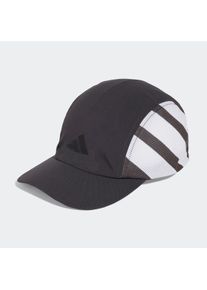 Herren Baseball Cap "3P CAP CLIMA", schwarz-weiß, sportlich, adidas Performance, Obermaterial: 100% Polyester, Caps