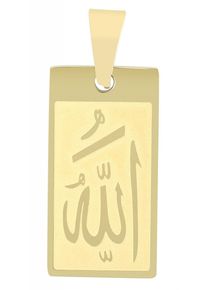 Adelia´s ADELIA ́S Damen Ketten-Anhänger "Neuheit 2025 - trendiger Schmuck Anhänger aus Edelstahl", Edelstahl, gold, Edelstahl, Schmuckanhänger