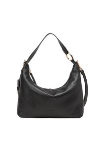 Marc O'Polo MARC O'POLO Damen Handtasche "aus fein genarbtem Rindleder", schwarz, Leder, unifarben, Taschen