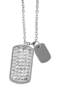 Adelia´s ADELIA ́S Damen Kette mit Anhänger, unbekannt, Edelstahlsilber, anker, Edelstahl, Halsketten