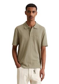 Marc O'Polo Herren Poloshirt "aus reiner Bio-Baumwolle", grün, casual, Gr. S, MARC O'POLO DENIM, unifarben, Obermaterial: 100% Baumwolle, Shirts