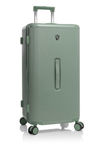 Heys Hartschalen-Trolley "Earth Tone Trunk L", grün, Polycarbonat, unifarben, casual,elegant, Koffer, Trunk-Koffer Hartschalen-Koffer TSA-Schloss
