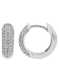 Adelia´s ADELIA ́S Damen Paar Creolen, Damen, Silber 925 (Sterlingsilber), silber, Silber 925 (Sterlingsilber), Ohrringe