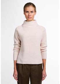 Eterna Damen Strickpullover, beige, klassisch, Gr. XXXL, 30% Kaschmir, 70% Schurwolle, Pullover