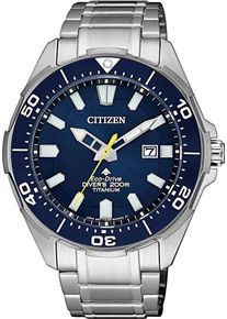 Citizen Taucheruhr "Promaster Marine Eco-Drive Diver 200 m", silber, Armbanduhren, Armbanduhr, Herrenuhr, Solar, Titan, bis 20 bar wasserdicht, Datum