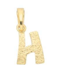 Adelia´s ADELIA ́S Damen Buchstaben-Anhänger "Damen & Herren 333 Gold Buchstabenanhänger H", Gelbgold 333, gold, Gelbgold 333, Schmuckanhänger, für Damen &