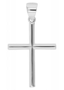 Adelia´s ADELIA ́S Damen Ketten-Anhänger "Neuheit 2025 - stilvoller Kreuz Anhänger aus 925 Sterling Silber", Silber 925 (Sterlingsilber), silber, Silber 925
