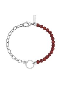 Damen Armband "mit Ziersteinen, Silber 925", 19cm, Silber 925 (Sterlingsilber), silber, Giorgio Martello MILANO, Silber 925 (Sterlingsilber),