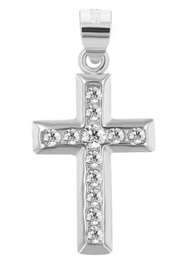 Adelia´s ADELIA ́S Damen Ketten-Anhänger "Neuheit 2025 - modischer Kreuz Anhänger aus 925 Sterling Silber", Silber 925 (Sterlingsilber), gold, Silber 925
