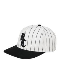 DC Shoes Herren Snapback Cap "Dugout"weiß pinstripe, Baumwolle, Caps