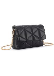 Vivance Damen Umhängetasche "Minibag", schwarz, Lederimitat, Taschen, Minibag mit modischer Steppung VEGAN