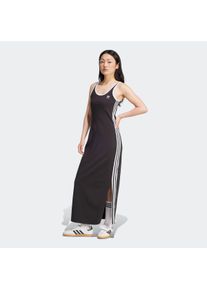 Damen Shirtkleid "3S TANK DRESS", schwarz-weiß, sportlich, Gr. L, adidas originals, Obermaterial: 93% Baumwolle, 7% Elasthan, Kleider