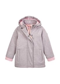 Kinder Softshellparka "FIOS 67 MNS SFTSHLL PRK", grau, sportlich, Gr. 98, FIRST INSTINCT BY Killtec, Oberstoff: Oberseite: 95% Polyester, 5%