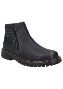 Josef Seibel Herren Winterboots "Chance 55", Gr. 39, schwarz, Leder, casual, Schuhe, Schlupfstiefel, Komfortschuh, Winterstiefel mit Wechselfußbett