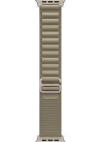Apple Smartwatch-Armband "49mm Alpine Loop - Small", Watch Modelle 44mm, 45mm, 49mm, grün, Uhrenarmbänder