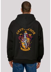 F4NT4STIC Herren Kapuzenpullover "Harry Potter Gryffindor Logo", schwarz, casual, Gr. XL, Obermaterial: 100% Baumwolle, Pullover, Print