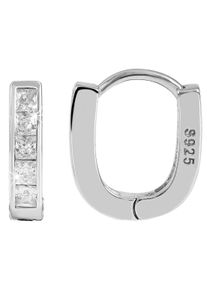 Adelia´s ADELIA ́S Damen Paar Creolen, Damen, Silber 925 (Sterlingsilber), silber, Silber 925 (Sterlingsilber), Ohrringe