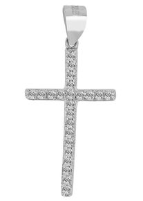 Adelia´s ADELIA ́S Damen Ketten-Anhänger "Neuheit 2025 - trendiger Kreuz Anhänger aus 925 Sterling Silber", Silber 925 (Sterlingsilber), gold, Silber 925