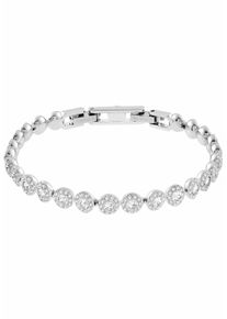 Swarovski Damen Tennisarmband "Una Angelic, 5071173", M, Metall, silber, Metall, Armbänder, mit Swarovski Kristallen