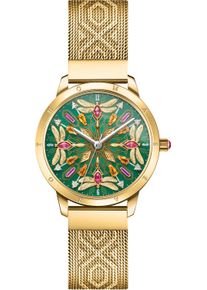 Thomas Sabo Damen Quarzuhr "KALEIDOSKOP LIBELLE", gold, Armbanduhren, Damenuhr, Armbanduhr, Schmucksteine, Libellen, Edelstahl
