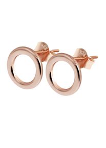 Adelia´s ADELIA ́S Damen Paar Ohrhänger "Neuheit 2025 - Damen Ohrstecker aus 925 Sterling Silber Ø 11 mm", Damen, Silber 925 (Sterlingsilber), rosa, Silber 925