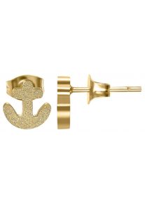 Adelia´s ADELIA ́S Damen Paar Ohrhänger "Neuheit 2025 - Damen Ohrstecker aus mattem Edelstahl", Damen, Edelstahl, silber, Edelstahl, Ohrringe