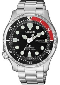 Citizen Damen Automatikuhr "Promaster Mechanical Diver", silber, Armbanduhren, Armbanduhr, Herrenuhr, Damenuhr, Taucheruhr, bis 20 bar wasserdicht