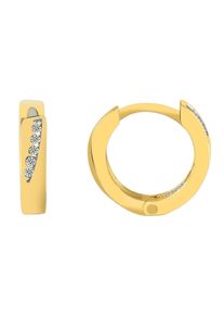 Adelia´s ADELIA ́S Damen Paar Creolen, Damen, Gelbgold 333, silber, Gelbgold 333, Ohrringe