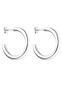 PURELEI Damen Paar Creolen "Schmuck Geschenk Kumu O Ohrringe, 2024-Earring-KumuOCreole", Edelstahl, silber, Edelstahl, Ohrringe