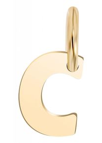 Adelia´s ADELIA ́S Damen Ketten-Anhänger "Neuheit 2025 - trendiger Buchstabe Anhänger aus 375 Gold", Gelbgold 375-Gold, gold, Gelbgold 375, Gold,