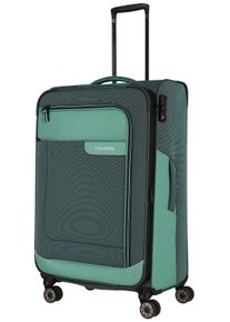 Travelite Weichgepäck-Trolley "VIIA, verschiedene Größen und Farben", braun, Polyester, mehrfarbig, modisch, Koffer, Reisegepäck Trolley Koffer