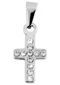 Adelia´s ADELIA ́S Damen Ketten-Anhänger "Neuheit 2025 - stylischer Schmuck Anhänger aus Edelstahl", Edelstahl, silber, Edelstahl, Schmuckanhänger