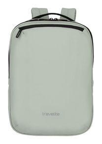 Travelite Daypack "BASICS Plane RV", grün, Polyester, Polyurethane, casual, Rucksäcke, Freizeitrucksack Laptopfach Sicherheitsfach